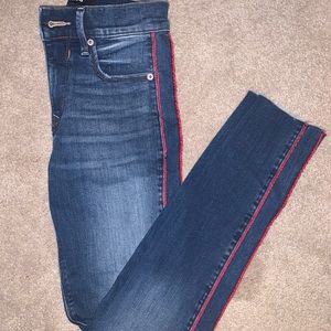 Express Red stripe Jean